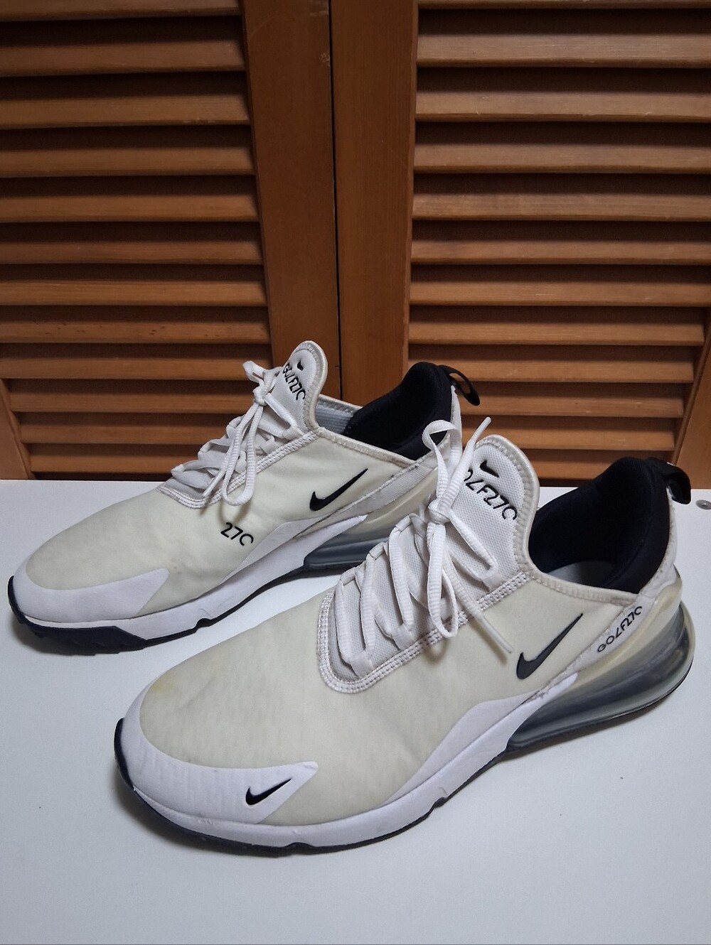 Nike Air Max 270 Men's Golf Shoe * Size: 10.5